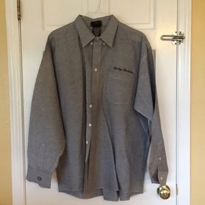 Harley Davidson Chambray black shirt